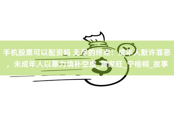 手机股票可以配资吗 无尽的终点：成年人默许罪恶，未成年人以暴力填补空虚_黄家旺_宁楷桐_故事