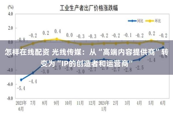 怎样在线配资 光线传媒:从“高端内容提供商”转变为“IP的创造者和运营商”