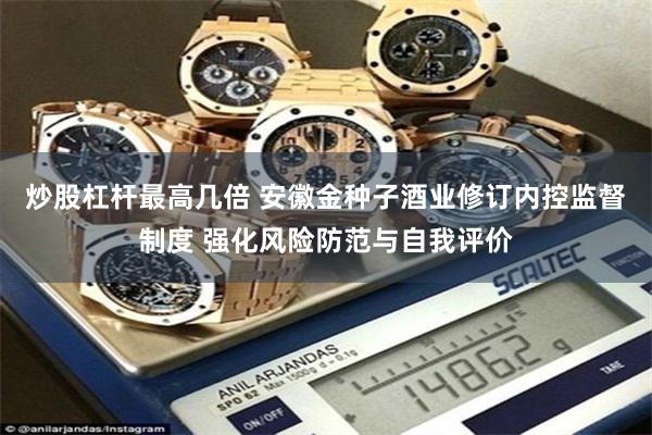 炒股杠杆最高几倍 安徽金种子酒业修订内控监督制度 强化风险防范与自我评价
